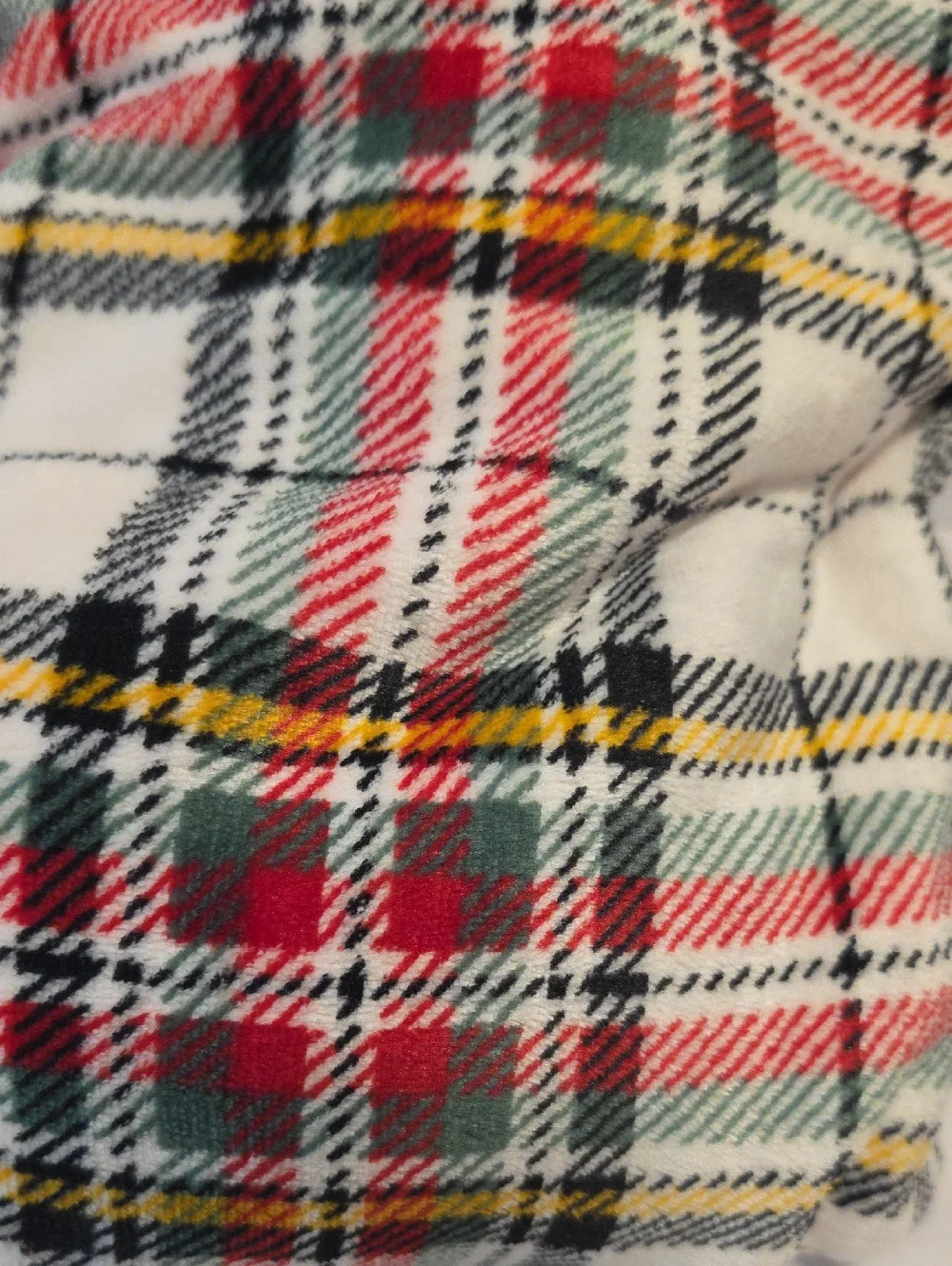 Motif Plaid Christmas Tree Skirt Brand New